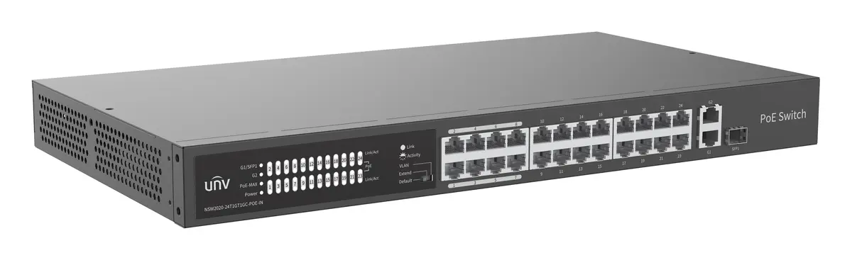 Uniview NSW2020-24T1GT1GC-POE-IN Yönetilemez PoE Switch — görsel 3