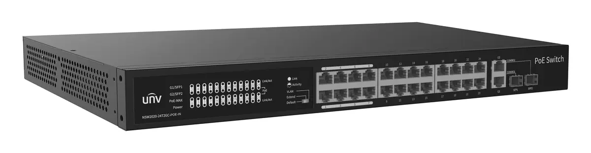 Uniview NSW2020-24T2GC-POE-IN Yönetilemez PoE Switch — görsel 3