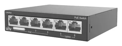 Uniview NSW2020-6T-POE-IN Yönetilemez PoE Switch