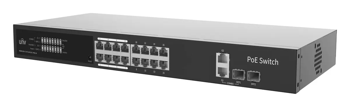 Uniview NSW2100-17GT1GP1GC-POE-IN Gigabit Bulut Yönetimli PoE Switch
