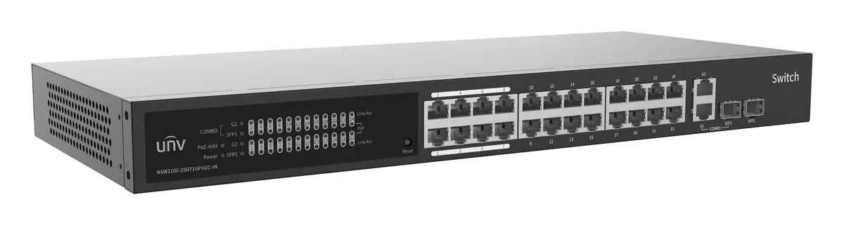Uniview NSW2100-25GT1GP1GC-IN Gigabit Bulut Yönetimli Yönetilebilir Switch — görsel 6
