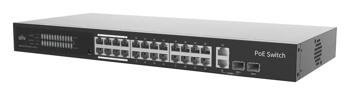 Uniview NSW2100-25GT1GP1GC-LPOE-IN Gigabit Bulut Yönetimli PoE Switch
