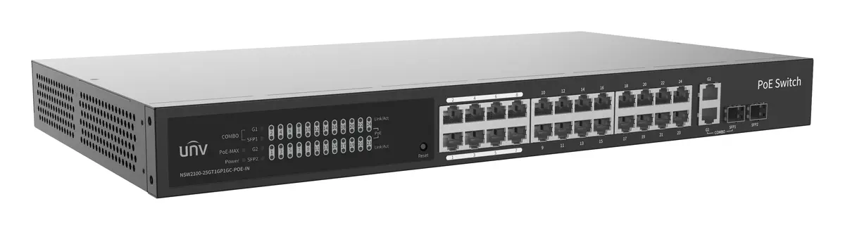 Uniview NSW2100-25GT1GP1GC-POE-IN Gigabit Bulut Yönetimli PoE Switch — görsel 3