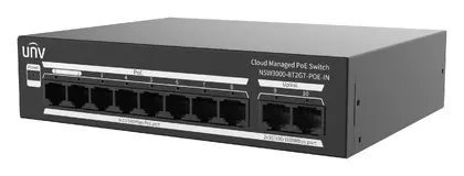 Uniview NSW3000-8T2GT-POE-IN Bulut Yönetimli PoE Switch
