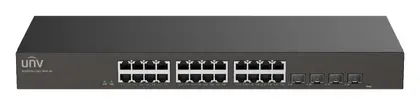 Uniview NSW5100-24GT4GP-IN 24 Port Gigabit Yönetilebilir Switch