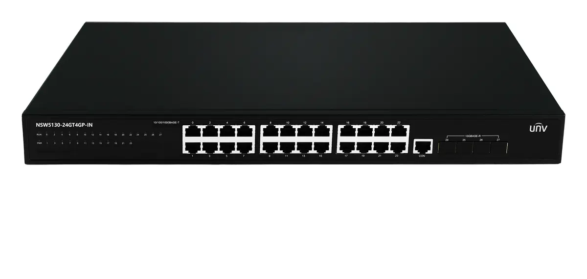 Uniview NSW5130-24GT4GP-IN 24 Port Gigabit Switch