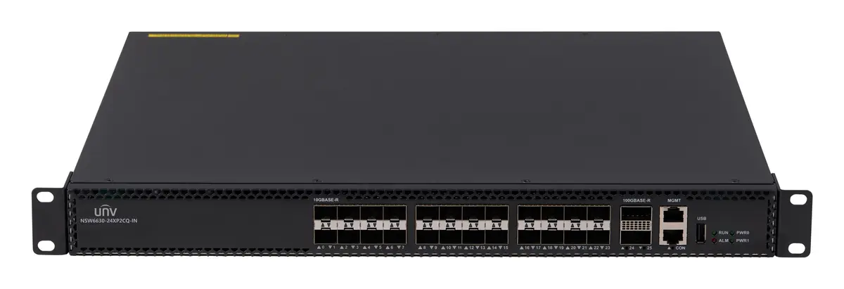 Uniview NSW6630-24XP2CQ-IN 24 Port Gigabit L3 Omurga (Core) Switch