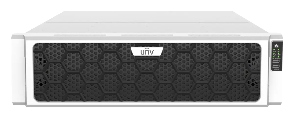 Uniview NVR816-64-R-IM2-4G 64 Kanal 16 HDD NVR Kayıt Cihazı — görsel 2