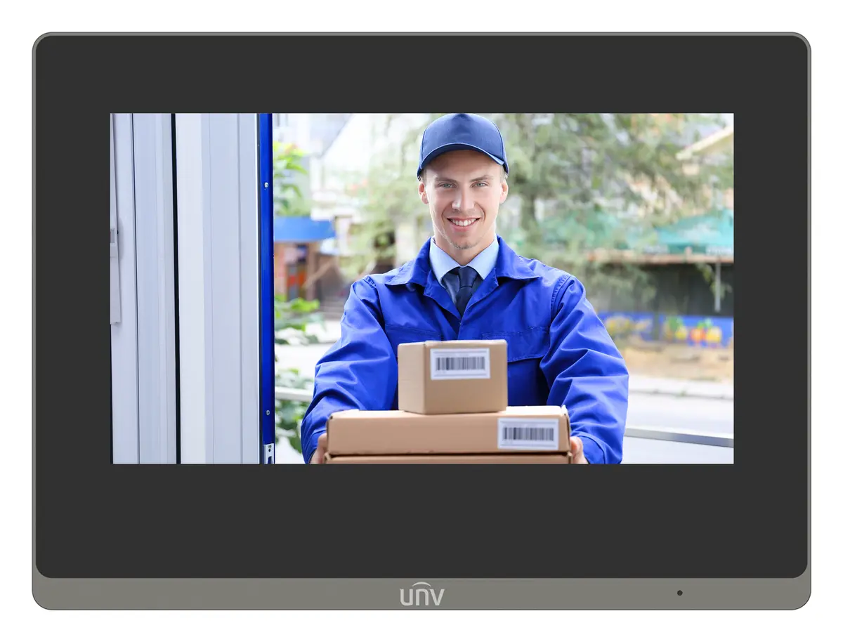 Uniview OEI-371S-H-W İç Mekan Diyafon İç Ünite — görsel 2