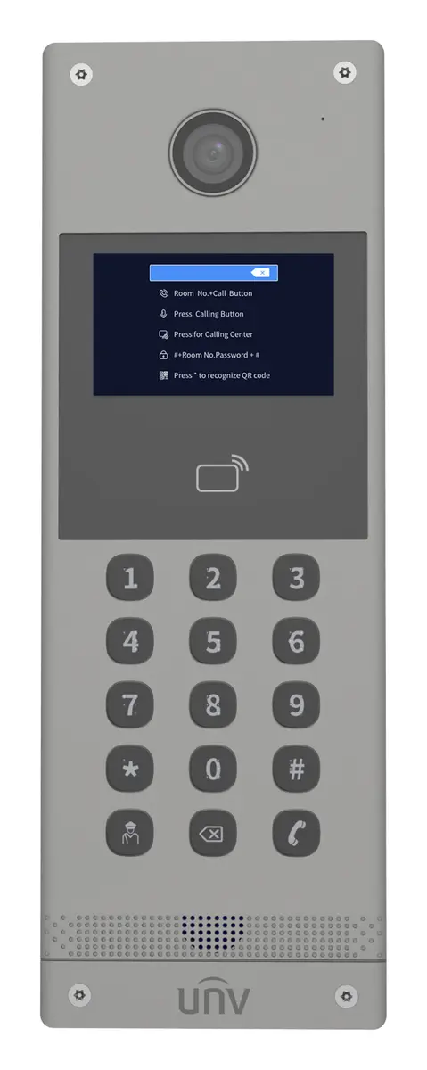 Uniview OEU-301S-HMKA Diyafon Kapı Ünitesi — görsel 2
