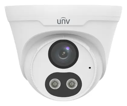 Uniview UAC-T142-ACF28LM-DL 2MP Aktif Caydırıcı Çift Işık Sabit Lens HD Analog Turret Kamera