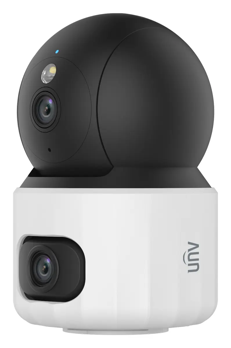 Uniview Uho-S3S-M55F36D-U 5MP Çift Lens İç Mekan Wi-Fi PT Kamera
