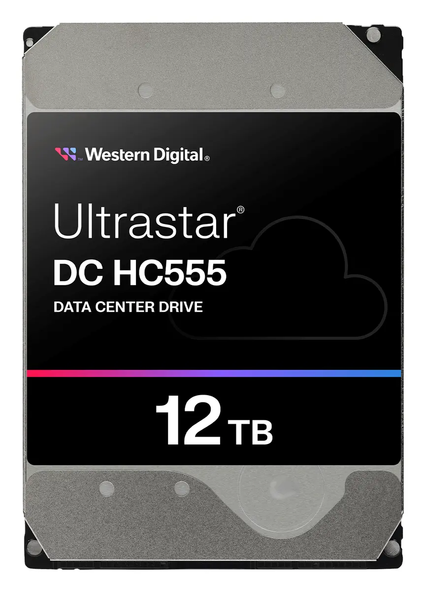 WD Ultrastar DC HC555 12TB 3.5" SAS Kurumsal Disk (0B47741) — görsel 2