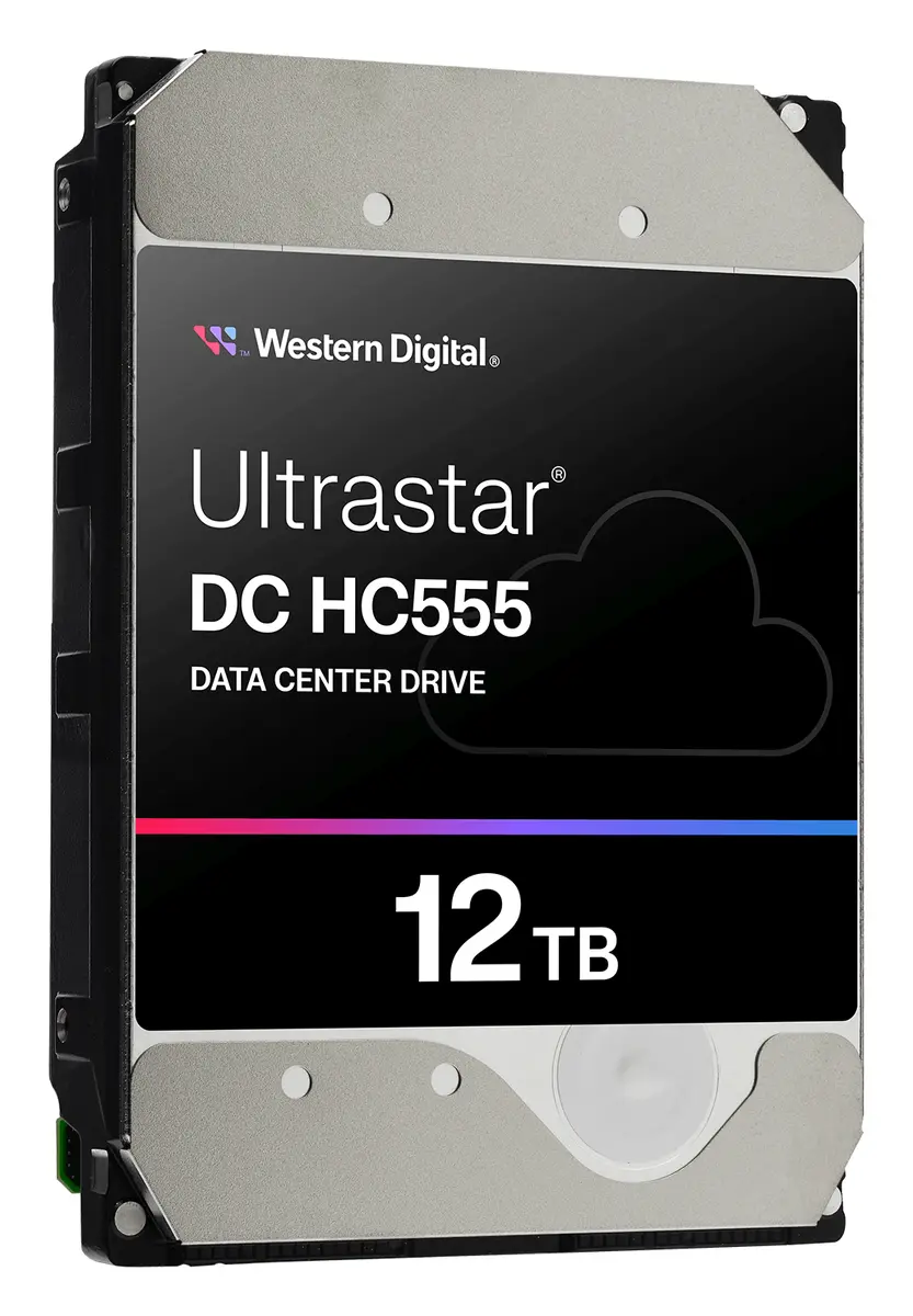 WD Ultrastar DC HC555 12TB 3.5" SATA Kurumsal Disk (0B48715) — görsel 3
