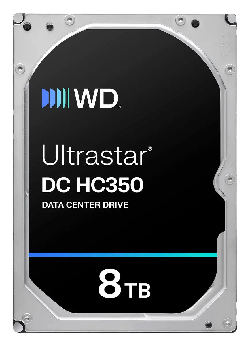 WD Ultrastar DC HC350 8TB 3.5" SATA Kurumsal Disk (0B49842) — görsel 2