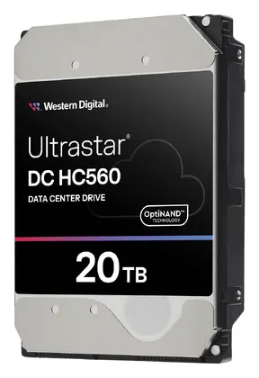 WD Ultrastar DC HC560 20TB 3.5" SATA Kurumsal Disk (0F38784)