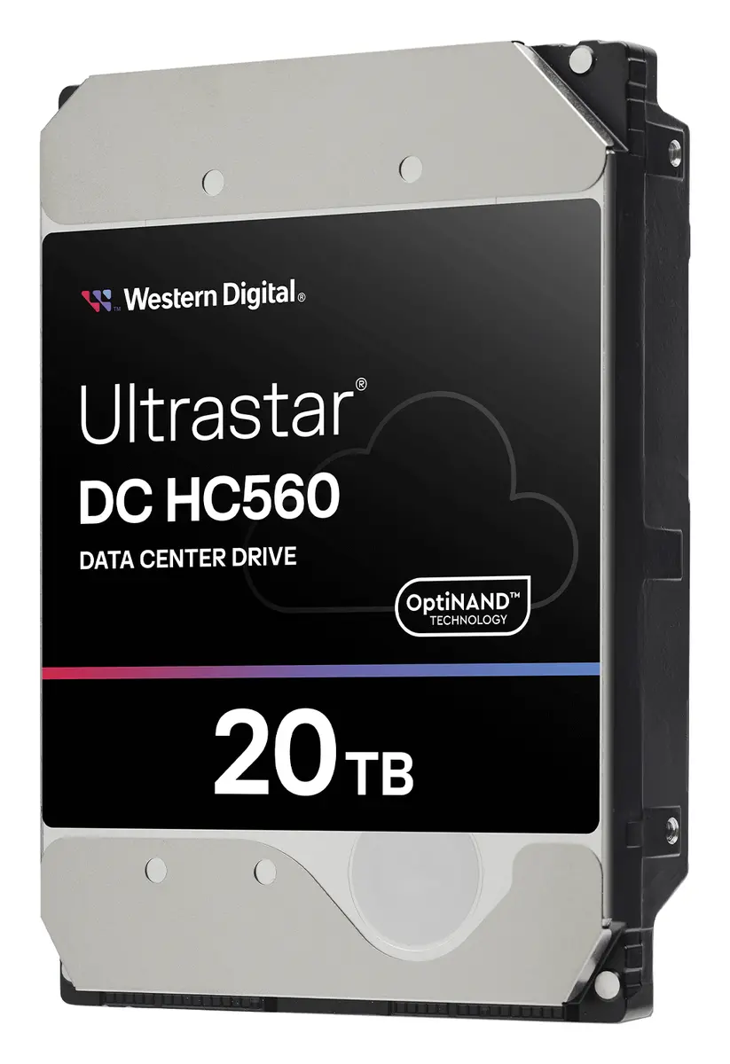 WD Ultrastar DC HC560 20TB 3.5" SATA Kurumsal Disk (0F38784)