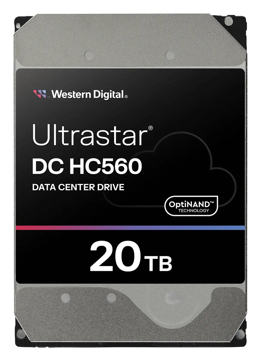 WD Ultrastar DC HC560 20TB 3.5" SATA Kurumsal Disk (0F38784) — görsel 2