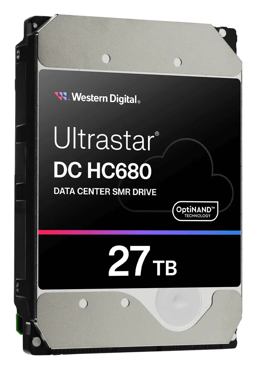 WD Ultrastar DC HC680 27TB 3.5" SATA Kurumsal Disk (0F62898) — görsel 3