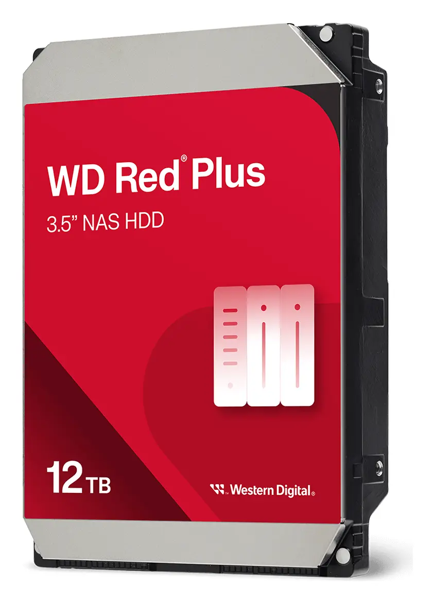 WD Red Plus 12TB 3.5" SATA NAS Diski (WD120EFBX)