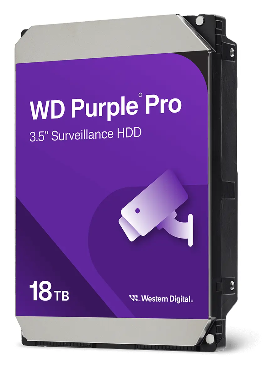WD Purple Pro 18TB 3.5" SATA Gözetim Diski (WD181PURP)