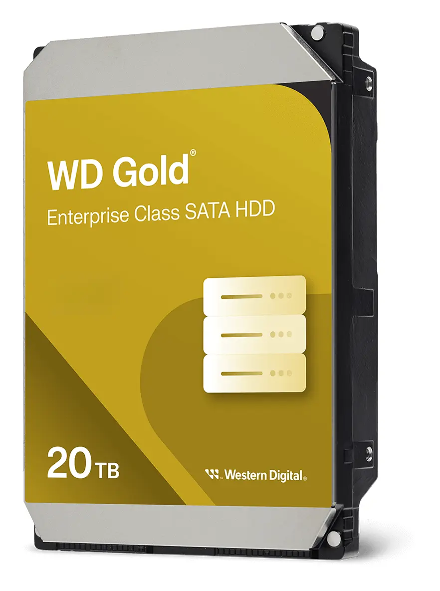 WD Gold 20TB 3.5" SATA Kurumsal Disk (WD203KRYZ)