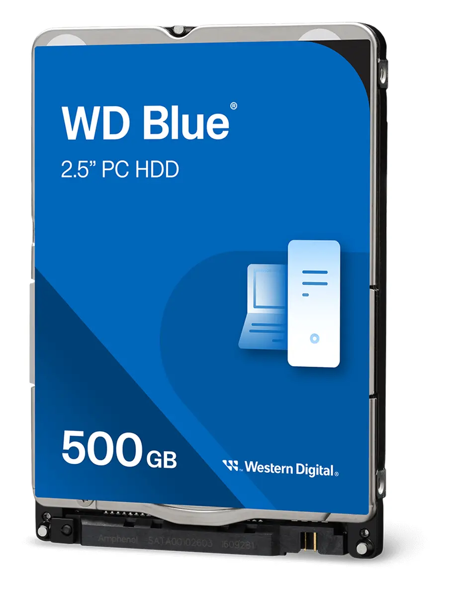 WD Blue 500GB 2.5" SATA Dizüstü Disk (WD5000LPZX)