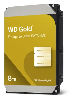 WD Gold 8TB 3.5" SATA Kurumsal Disk (WD8005FRYZ)