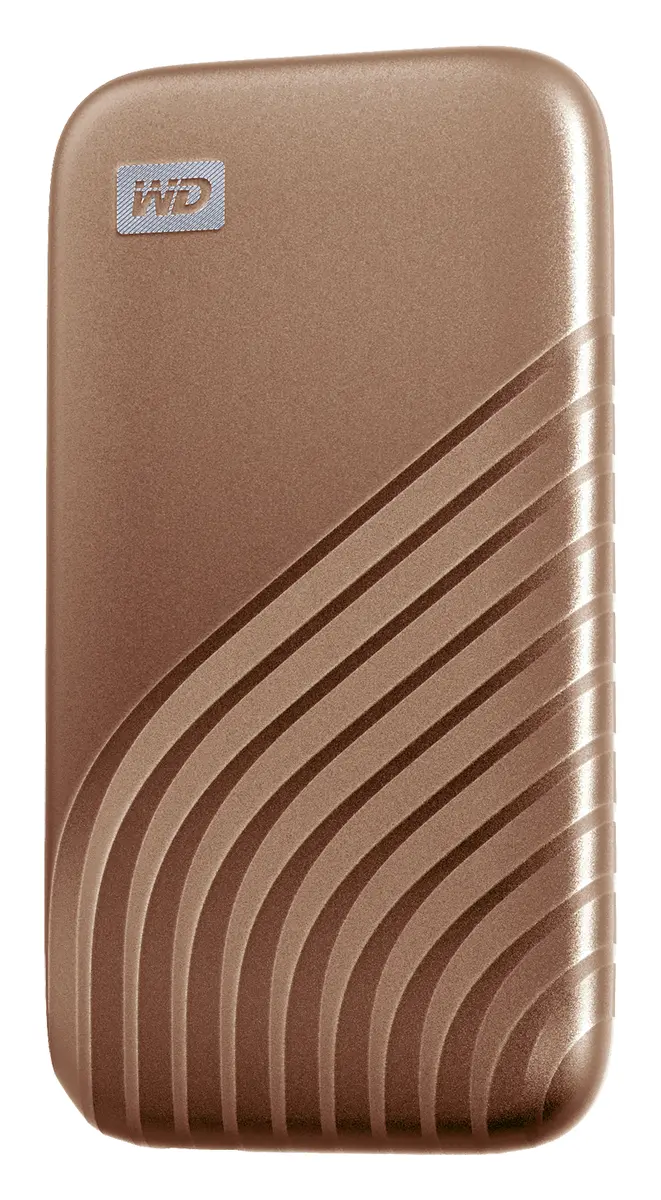 WD My Passport SSD 1TB USB 3.2 Pembe Altın Harici Disk (WDBAGF0010BGD-WESN) — görsel 3