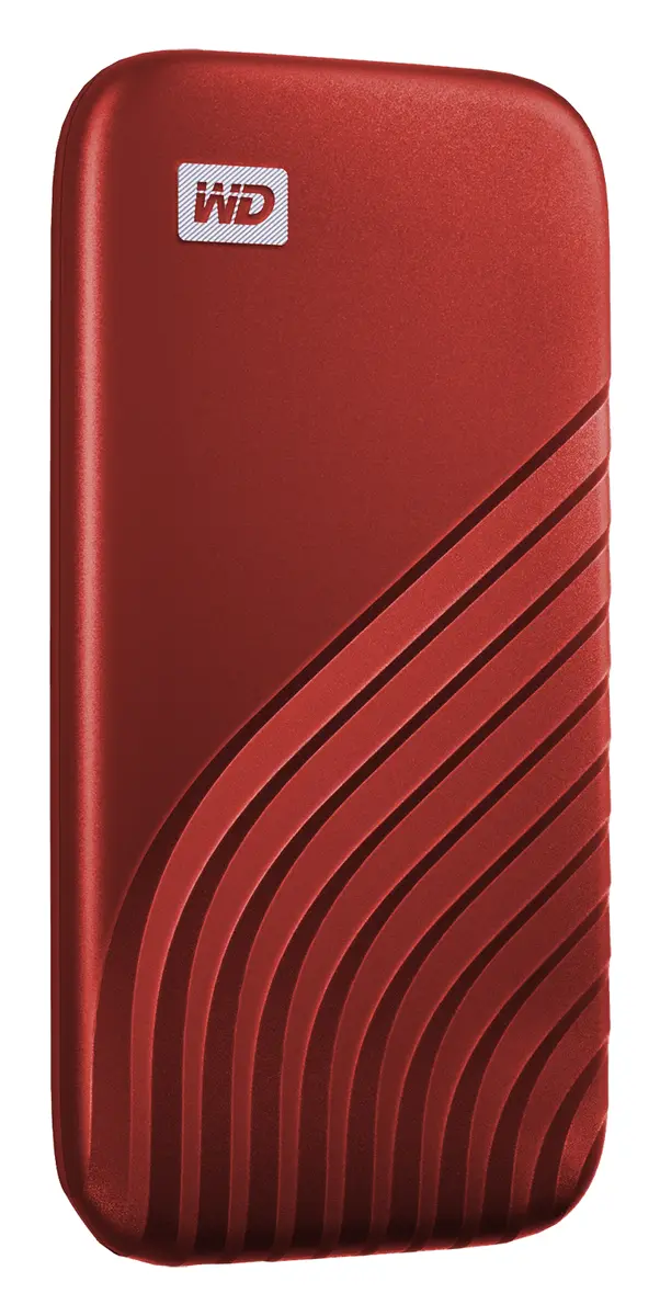 WD My Passport SSD 1TB USB 3.2 Kırmızı Harici Disk (WDBAGF0010BRD-WESN) — görsel 2