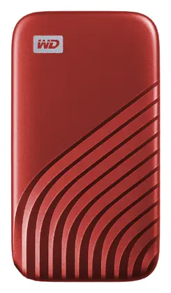 WD My Passport SSD 2TB USB 3.2 Kırmızı Harici Disk (WDBAGF0020BRD-WESN)