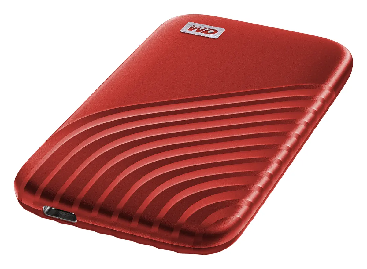 WD My Passport SSD 500GB USB 3.2 Kırmızı Harici Disk (WDBAGF5000ARD-WESN) — görsel 4