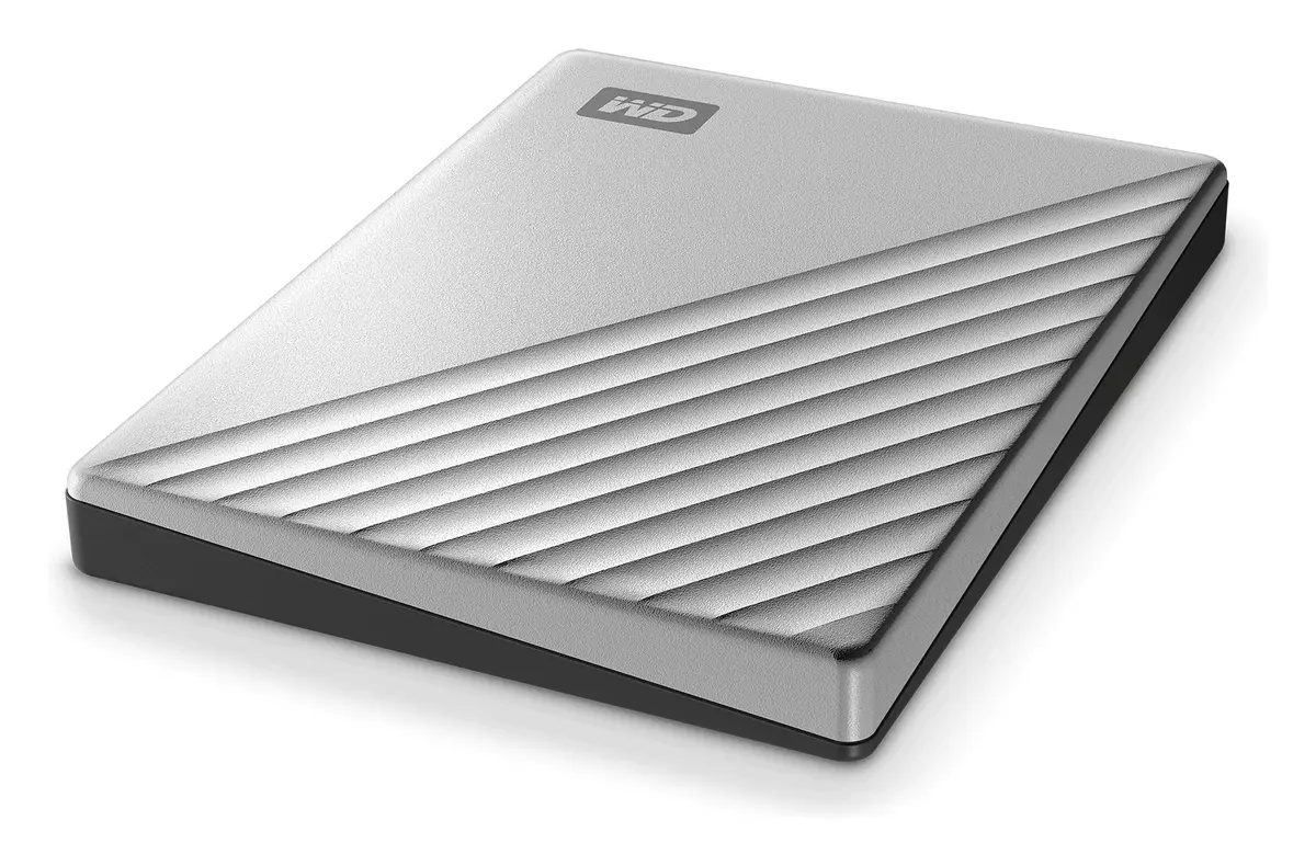 WD My Passport Ultra 1TB USB 3.2 Gri / Gümüş Harici Disk (WDBC3C0010BSL-WESN) — görsel 4