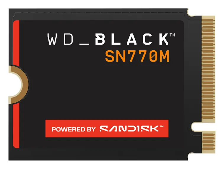 WD_BLACK SN770M 2TB M.2 2230 NVMe PCIe Gen4 SSD (WDBDNH0020BBK-WRSN)
