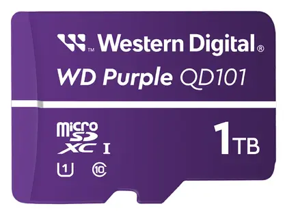 WD Purple QD101 1TB microSD Hafıza Kartı (WDD100T1P0C)