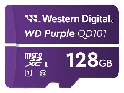 WD Purple QD101 128GB microSD Hafıza Kartı (WDD128G1P0C)