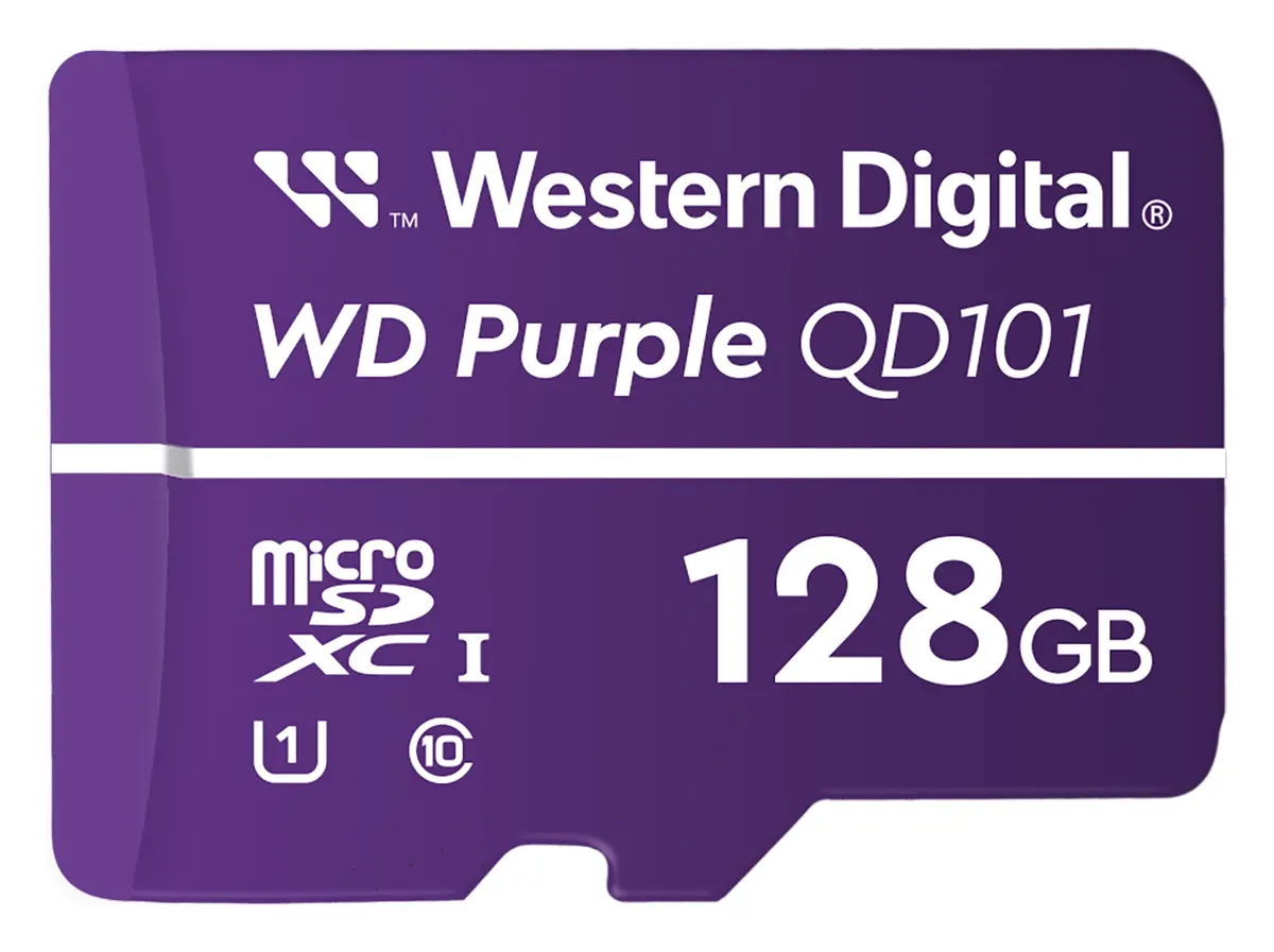 WD Purple QD101 128GB microSD Hafıza Kartı (WDD128G1P0C)