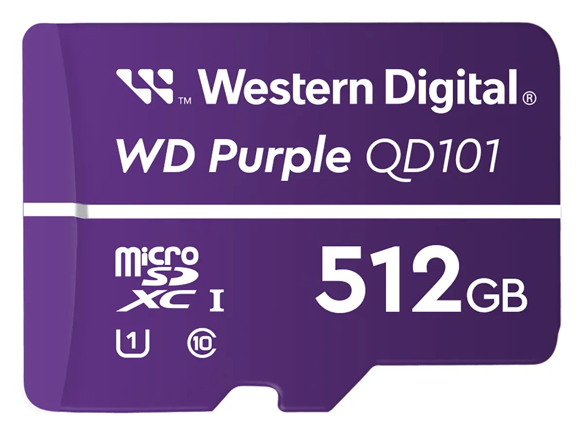 WD Purple QD101 512GB microSD Hafıza Kartı (WDD512G1P0C)