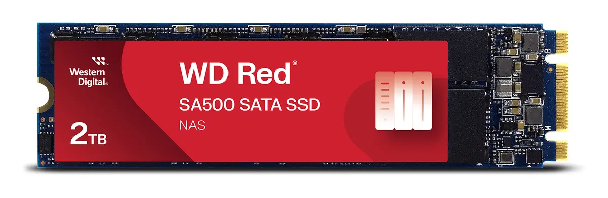 WD Red SA500 2TB M.2 2280 SATA SSD (WDS200T1R0B)
