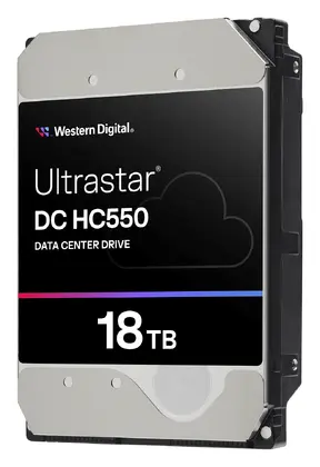 WD Ultrastar DC HC550 18TB 3.5" SAS Kurumsal Disk (WUH721818AL5204)
