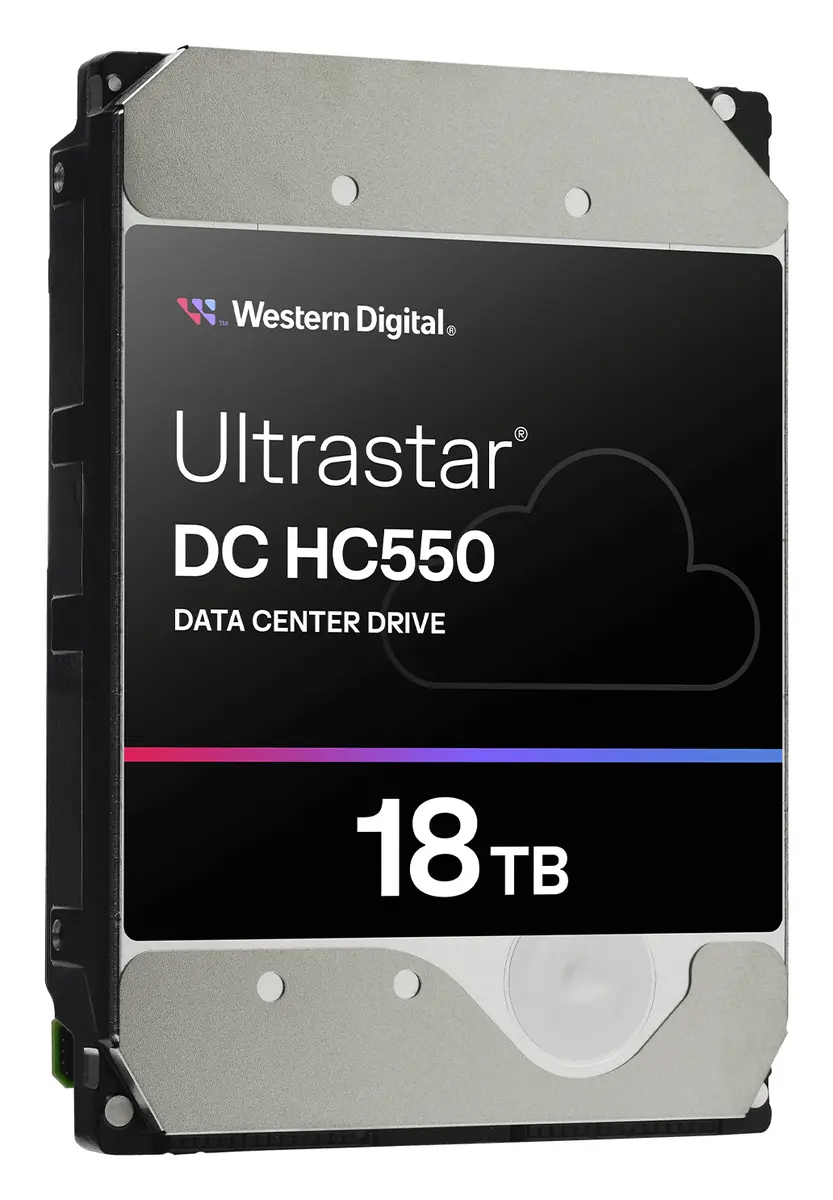 WD Ultrastar DC HC550 18TB 3.5" SAS Kurumsal Disk (WUH721818AL5204) — görsel 3