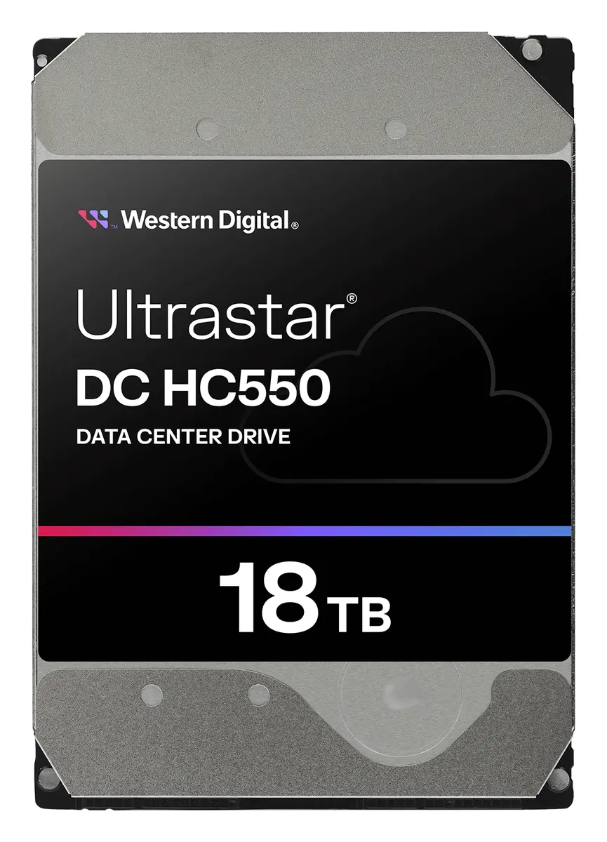 WD Ultrastar DC HC550 18TB 3.5" SATA Kurumsal Disk (WUH721818ALE6L1) — görsel 2