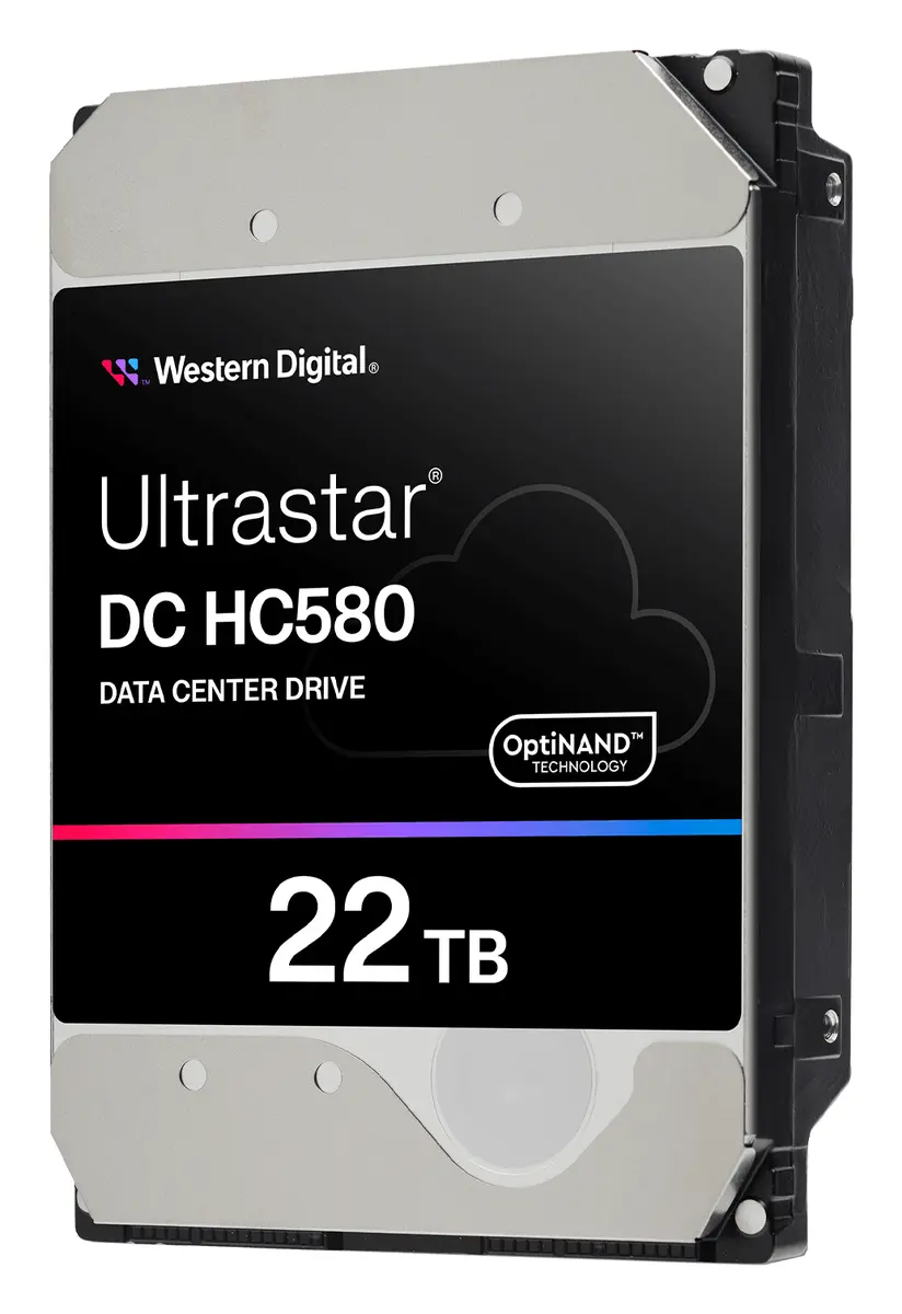 WD Ultrastar DC HC580 22TB 3.5" SAS Kurumsal Disk (WUH722222ALE601)