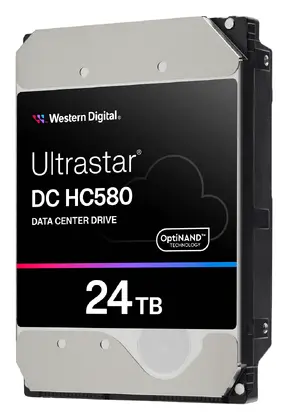 WD Ultrastar DC HC580 24TB 3.5" SAS Kurumsal Disk (WUH722424AL5204)