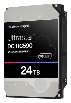 WD Ultrastar DC HC590 24TB 3.5" SAS Kurumsal Disk (WUH722624AL5204)