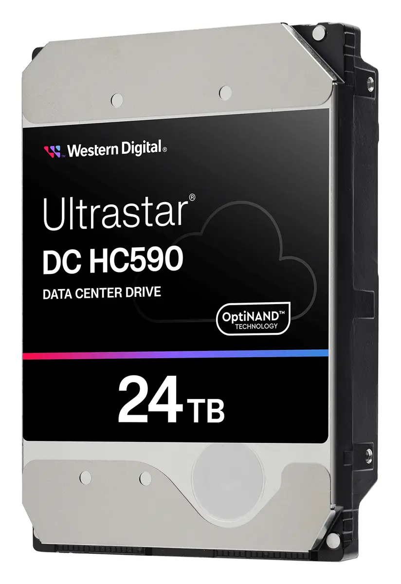 WD Ultrastar DC HC590 24TB 3.5" SAS Kurumsal Disk (WUH722624ALE6L1)