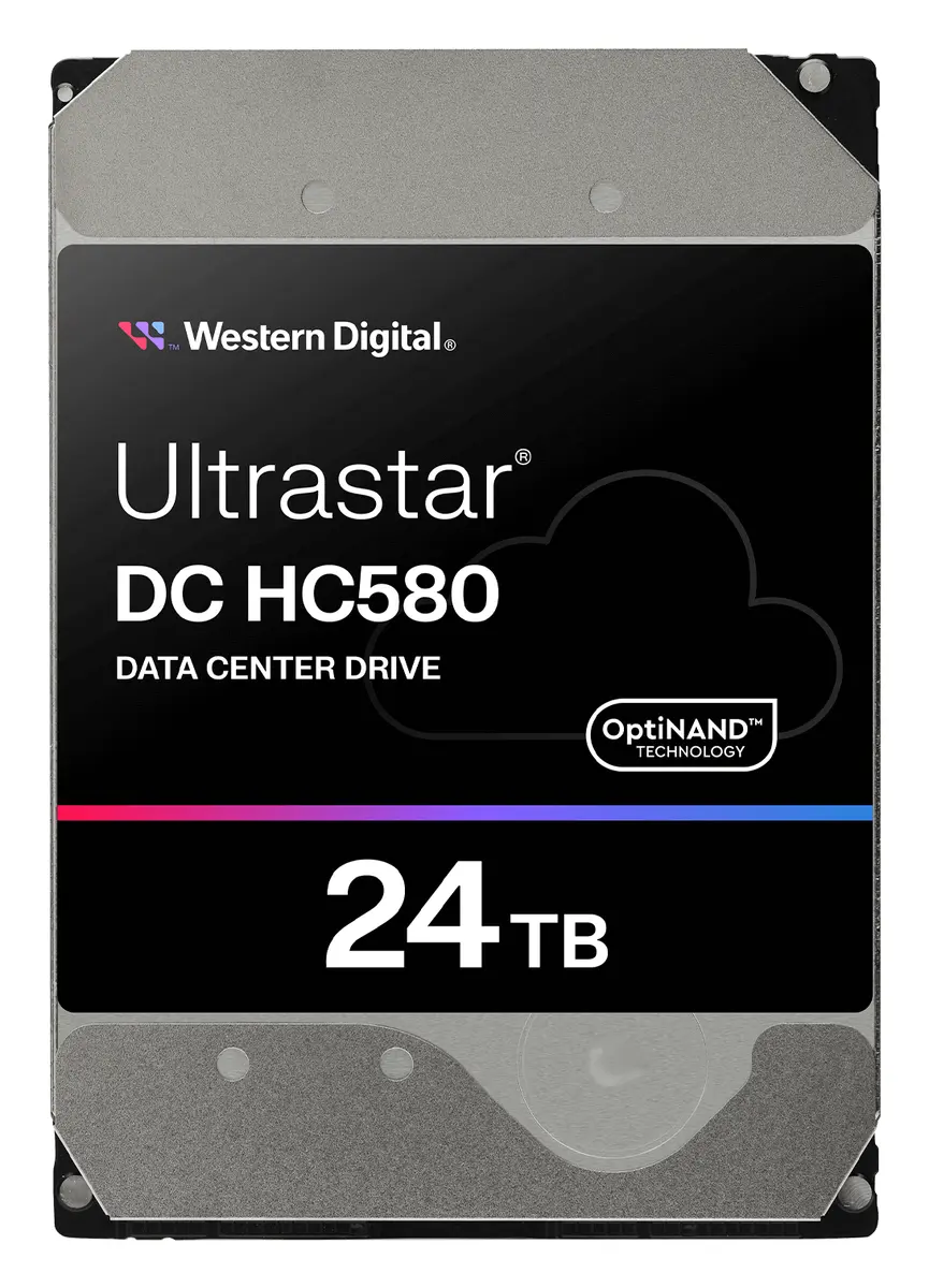 WD Ultrastar DC HC580 24TB 3.5" SAS Kurumsal Disk (WUHT22424ALE6L1) — görsel 2