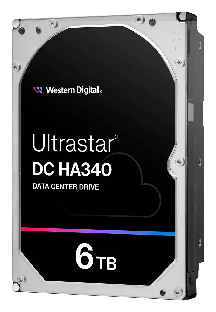 WD Ultrastar DC HA340 6TB 3.5" SATA Kurumsal Disk (WUS721206BLE6L4)