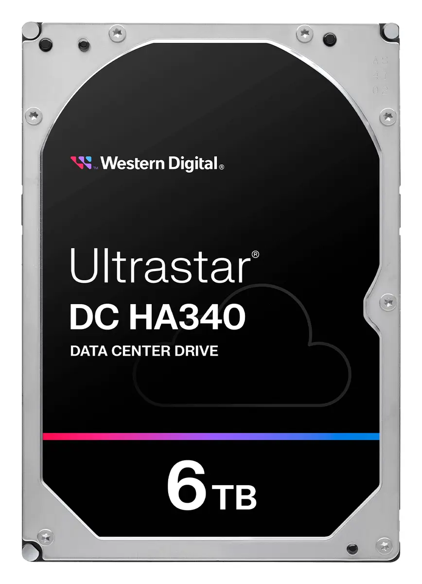WD Ultrastar DC HA340 6TB 3.5" SATA Kurumsal Disk (WUS721206BLE6L4) — görsel 2