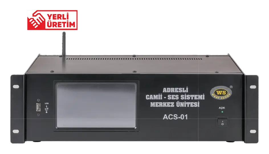 West Sound AKS 01 Adresli Ses Sistemi Kontrol Ünitesi